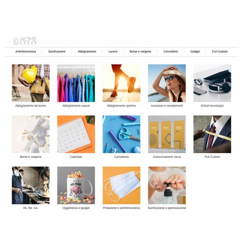 Catalogo gadget e accessori personalizzati